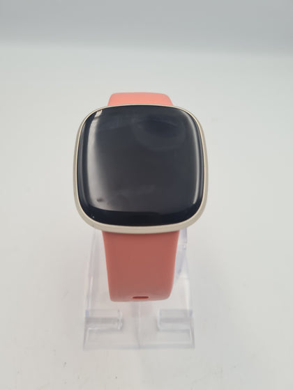 Fitbit Versa 3 pink fitness band boxed