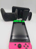 Nintendo Switch Console 32GB HAC 001 Pink Green Joy Con **Missing SD Cover**
