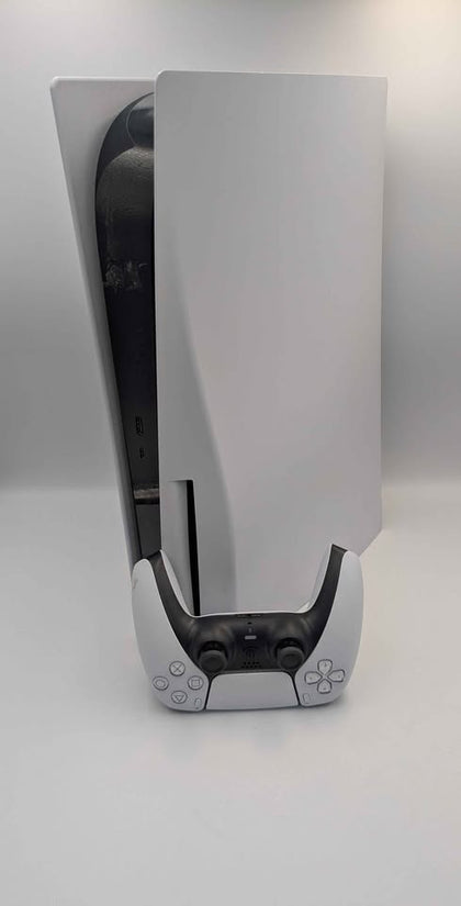 Sony PlayStation 5 Console, 825GB, White, Unboxed - With Wireless Controller & Leads