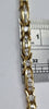 18ct Gold Bracelet With CZ Stones  7.5 Inches