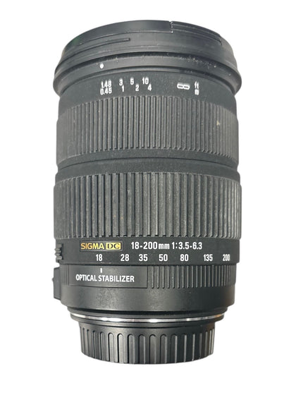 Canon Sigma DC 3.5-6/18