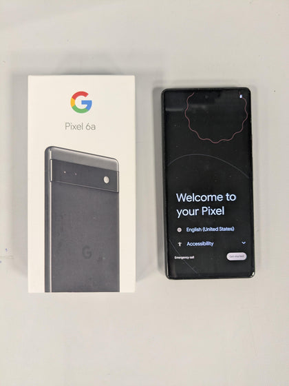 Google Pixel 6A - 128 GB, Charcoal Any Network
