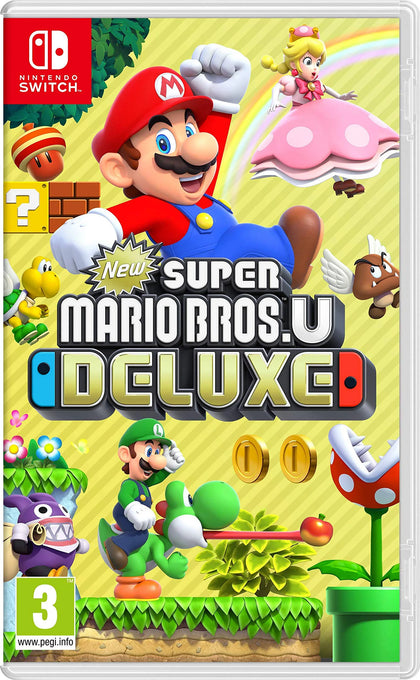 Super Mario Bros U Deluxe Nintendo Switch New.