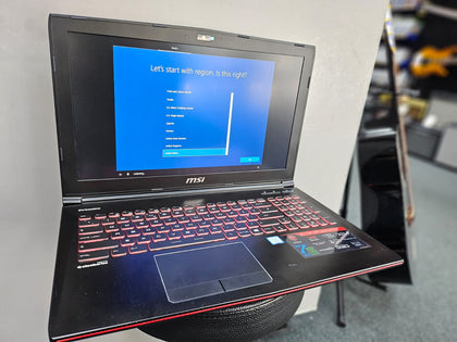 Msi GE62VR Gaming Laptop (i7-7700HQ, 16GB RAM, GTX1060 3GB)