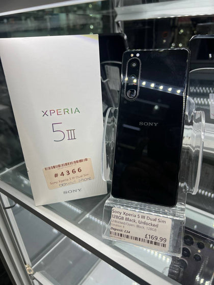 Sony Xperia 5 III Dual Sim 128GB Black, Unlocked