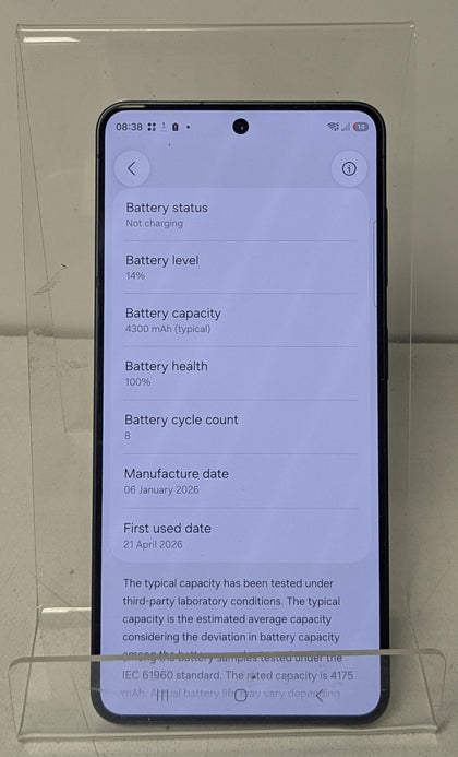 Samsung Galaxy S26 256GB - Unlocked *Cycle Count - 8*