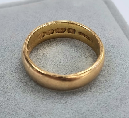 22ct Gold Ring Size 