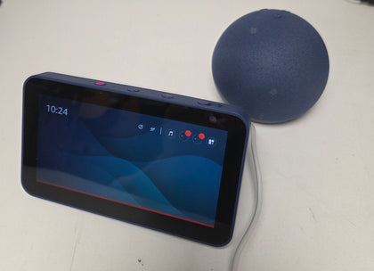 Echo Show 5 & echo Dot 5th Gen Blue Bundle