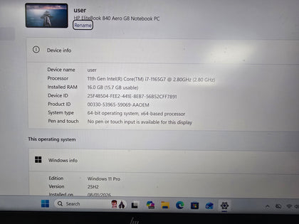 hp laptop core i7 16gb