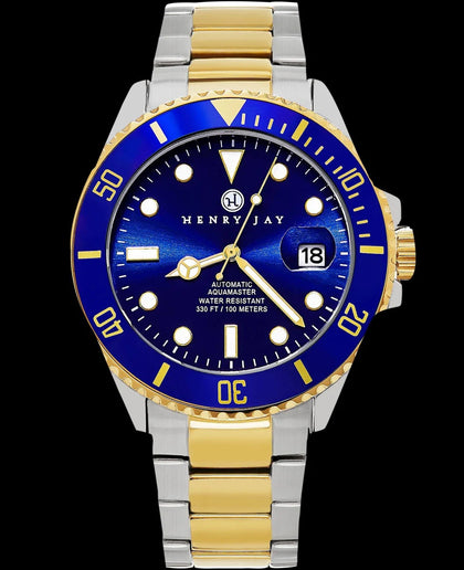 Henry Jay Men's Automatic Self Winding Mechanical Watch