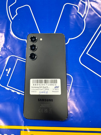 Samsung Galaxy S23 5G 128GB Phantom Black Dual Sim Unlocked