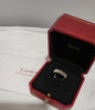 Cartier 18ct White Gold Plain Love Wedding Band - Size V (64) - 7.03g