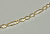 9ct gold figaro chain 20"