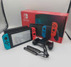 Nintendo Switch Console, 32GB, HAC-001-01, Neon Red/Blue Joycons, Boxed