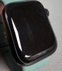 Apple Watch Series 9 - 41mm - GPS - Midnight Aluminium Case -Green Sport Band - S/M