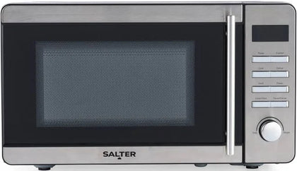 Salter Retro Digital Microwave - 20L, LED Display, 800W