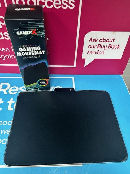 GAMER X COLOUR CHANGING GAMING MOUSEMAT GAMING ELITE **BOXED**.