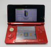 Nintendo Handheld Console 3DS - Metallic Red **MARKS ON SCREEN** NO STYLUS**