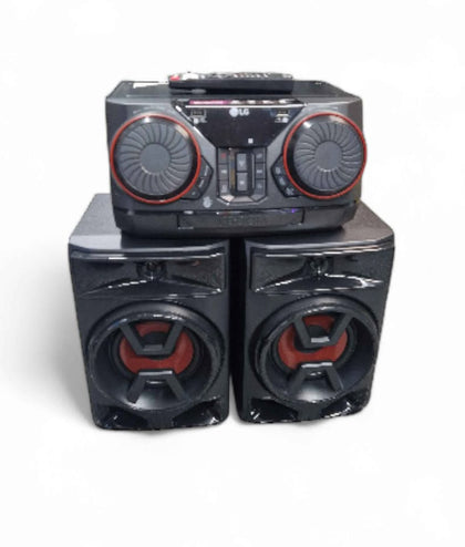 LG X-BOOM 300w Mini HiFi Bluetooth System - Includes All Cables + Remote (Unboxed)