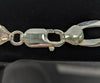 925 SILVER HALLMARKED, FIGARO CHAIN WITH LOBSTER CLAW LOCK, 24", 53.3G *BRAND NEW*