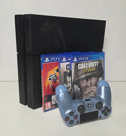 Sony Playstation 4 1TB Console & 3 Games