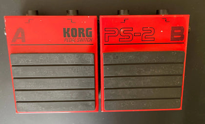 Korg Ps-2 Dual Double Foot Pedal Switch  *** Store Collection only***