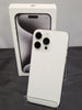 Apple iPhone 15 Pro Max White Titanium, 256GB, Unlocked, 78% Battery Health - Boxed
