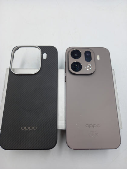 Oppo Find X9 Pro 5G (16GB+512GB) Titanium Charcoal, Unlocked, Boxed witrh Carbon Fibre Case