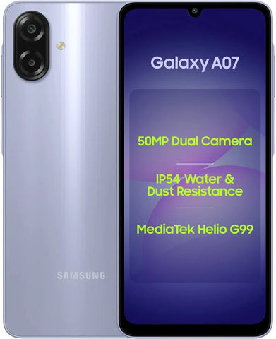 Samsung Galaxy A07 - Purple 64GB