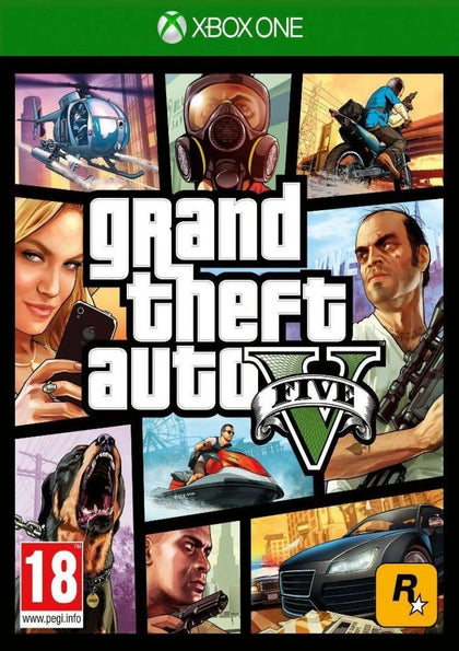 Xbox One Grand Theft Auto V.