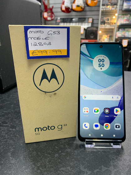 Motorola Moto G53 5G - 128 GB, Arctic Silver