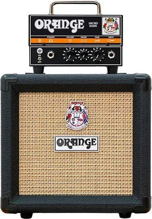 Orange Micro Dark PPC108 Black Half Stack Package Deal