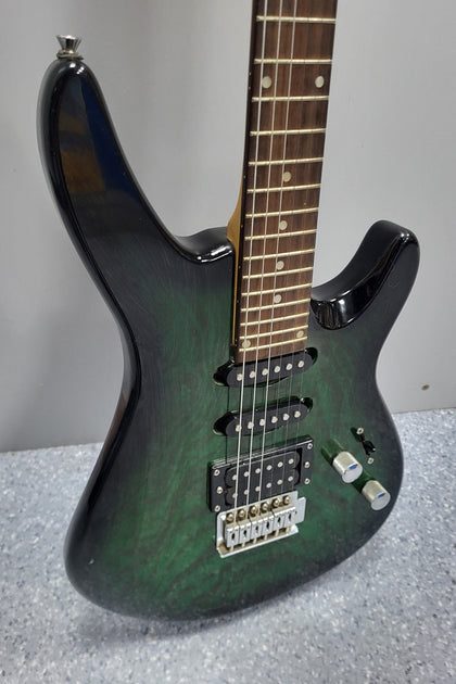 Wesley Super Strat Electric Guitar - Green Finish