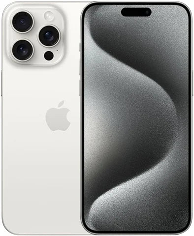 Apple iPhone 15 Pro Max 256GB White Titanium ( 87% Battery Health, 644 Cycle Count ) ** Any Network **