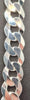 *BRAND NEW* 925 Sterling Silver Curb Chain Necklace - Weight 69.7 Grams - 26"
