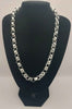 *BRAND NEW* 925 silver belcher style chain with claw Clasp 74.43g 24" boxed