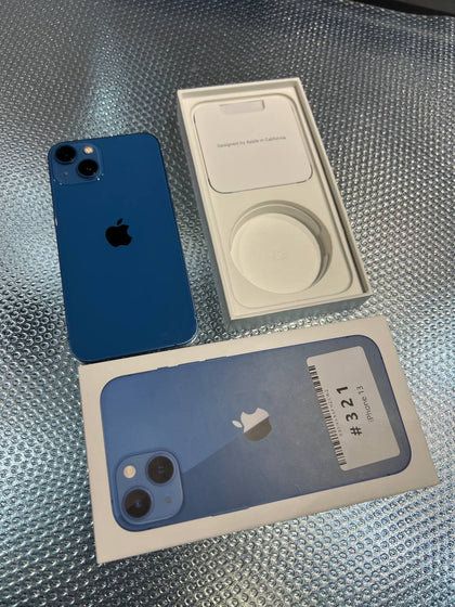 iPhone 13 Blue, Boxed, 84% Battery Health