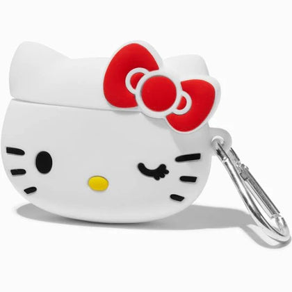 Hello Kitty 50Th Anniversary Claire's Exclusive Earbud Case Cover - Compatible With Apple Airpods Pro.