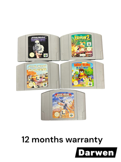 Nintendo 64 - N64 Cartridges Bundle - 5 games