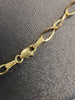 14CT - Yellow Gold Necklace with Silver Balls - 5.35g - 20"