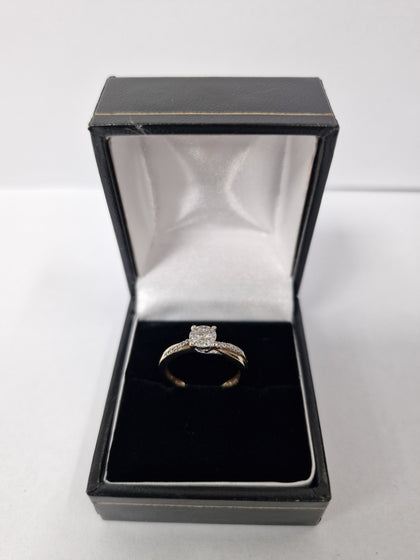 Gold Ring 375 9ct 1.6G Size J