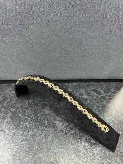 9ct Gold Bracelet, 8.39g