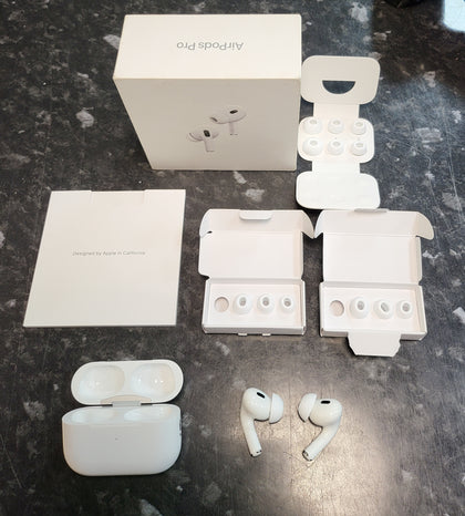 Apple AirPods Pro 2 A3047+A3048 In-Ear (USB-C MagSafe Case A2968) - Boxed