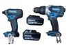 Makita DLX2145TJ LXT Twin Pack 18V 2 x 5.0Ah Li-ion & MAKPAC Case