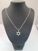 BRAND NEW SILVER CHAIN STAR OF DAVID 925 WEIGHT 9.1 , LENGHT 24" COMES BOXED