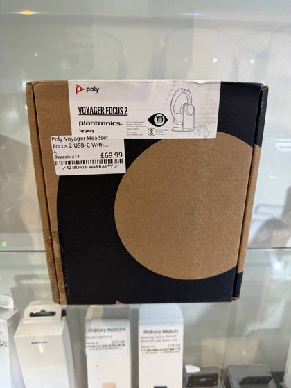 Poly Voyager Headset Focus 2 USB-C With Accessories