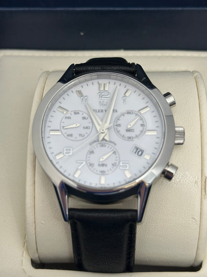 WYLER VETTA STARFIRE URBAN CHRONO watch quartz steel WV0041