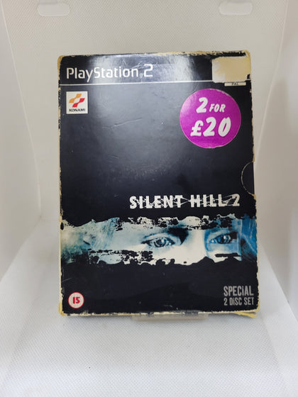 Silent Hill 2, + Manual, Special 2 Disc Set - Clean Discs - RARE GAME COLLECTABLE