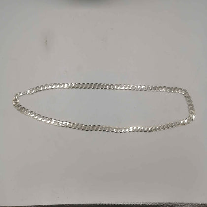 Silver Chain 73.0g Weight Stamped 925 length 28