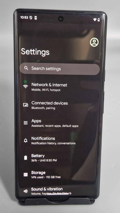 Google Pixel 6 Pro 128GB Stormy Black, Unlocked